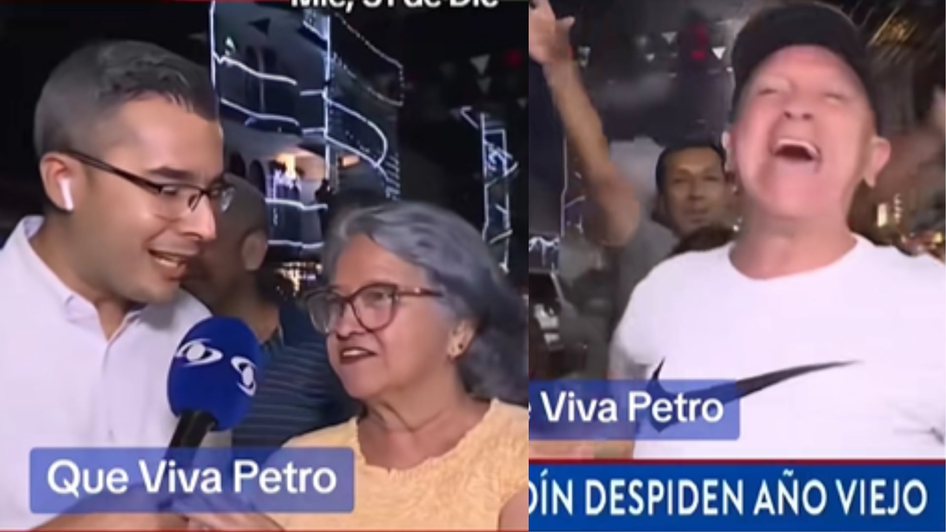 Petrista de Cali interrumpió Noticias Caracol para halagar al presidente