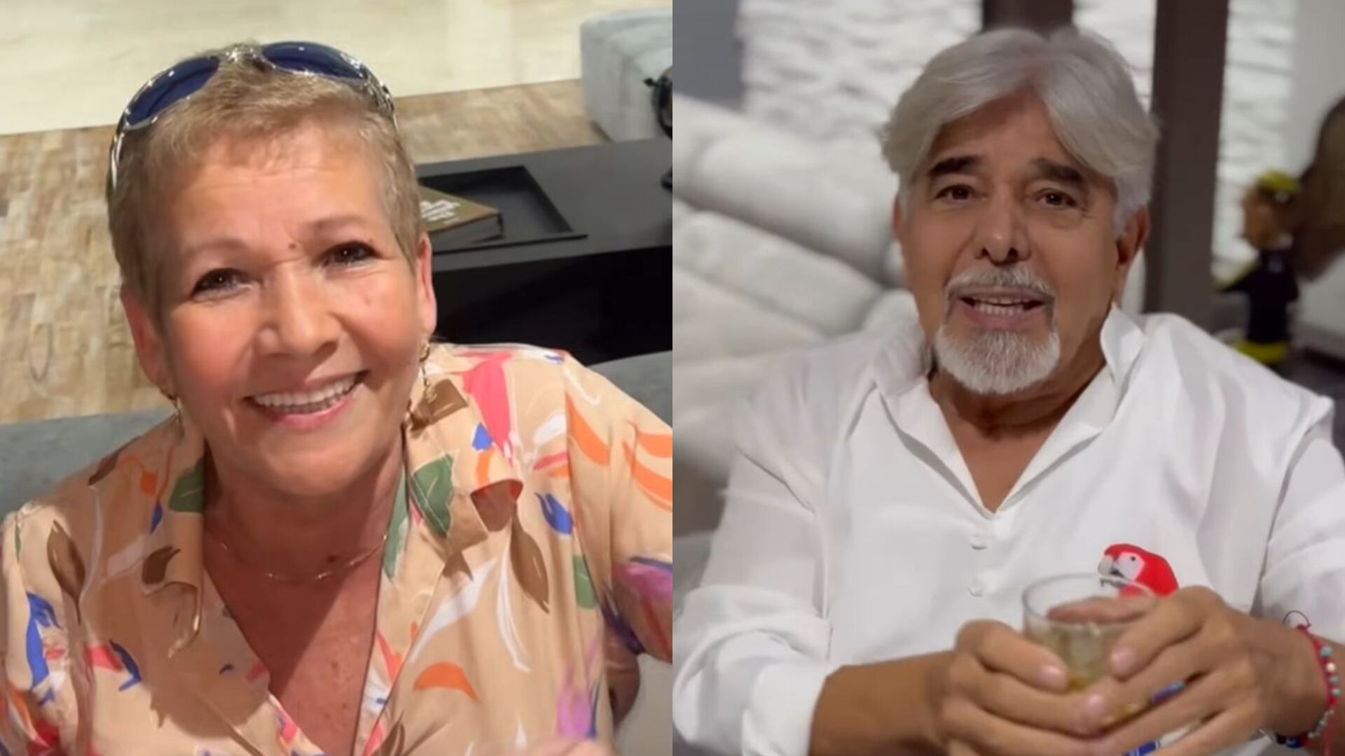 La Abuela y Don Mauricio de La Casa de los Famosos