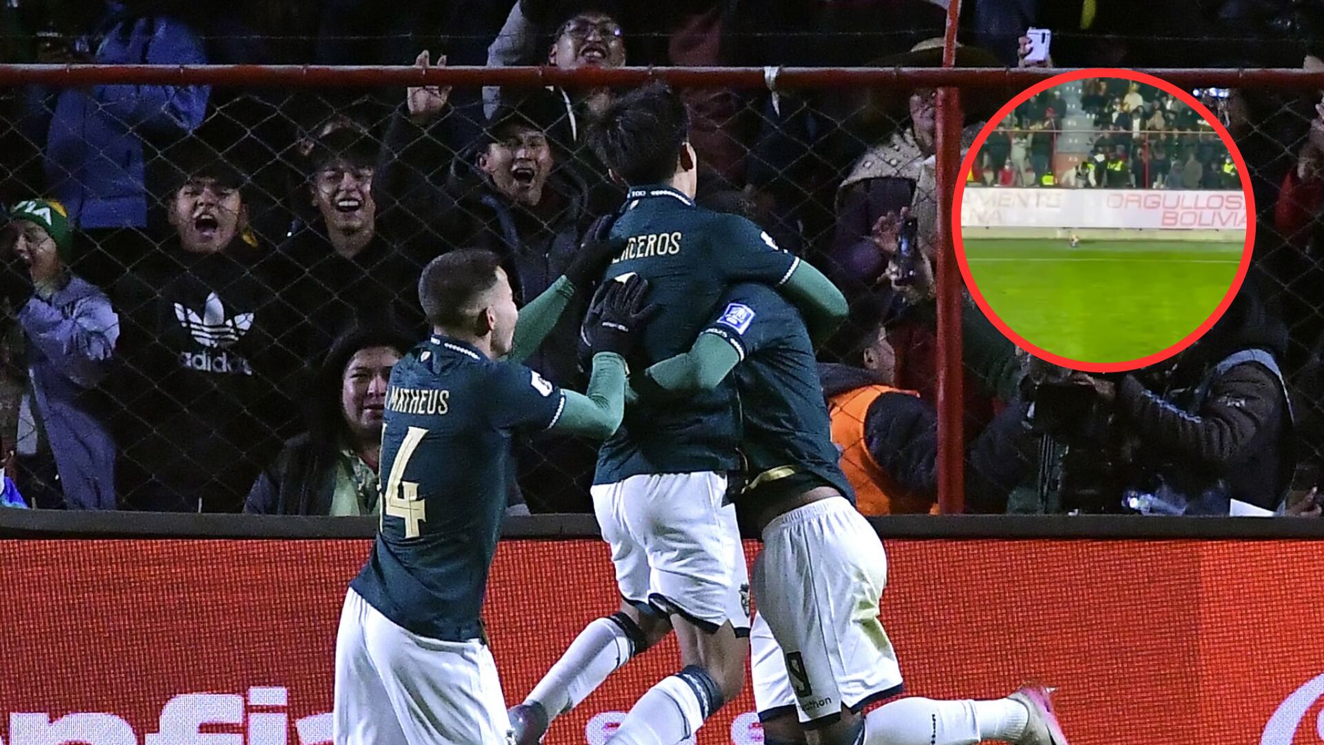 Pillaron a los recogebolas de Bolivia poniendo ‘su granito de arena’ para derrotar a Brasil