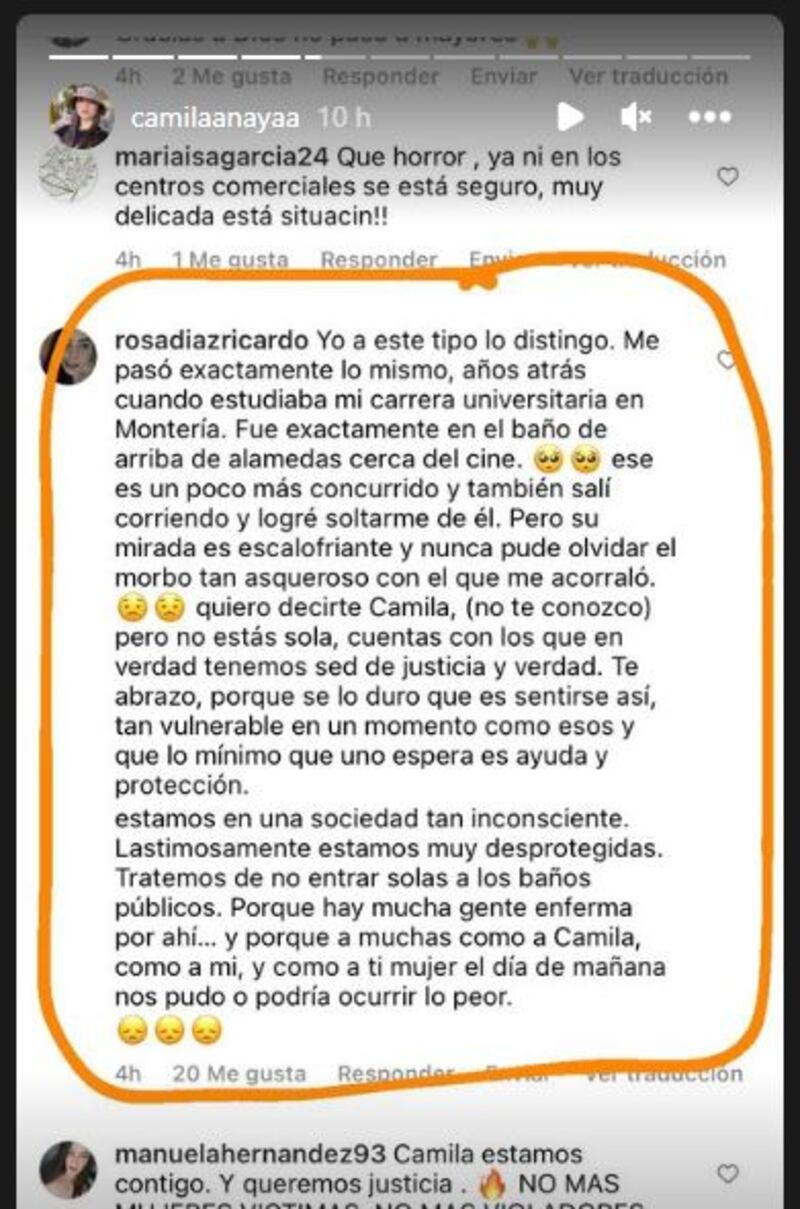 Denuncias sobre acosador en Montería