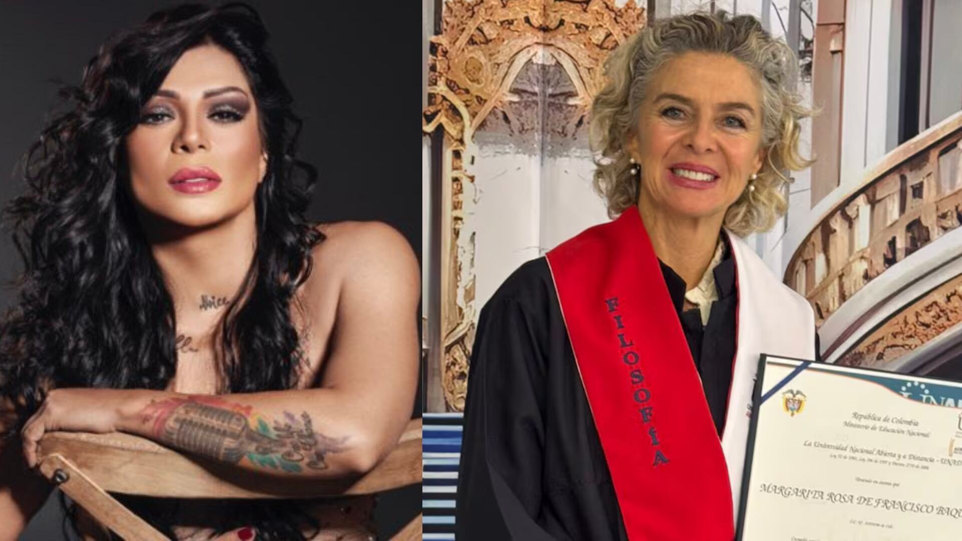 Marbelle no bajó de “mentirosa” a Margarita Rosa por subsidio para estudiar en la universidad