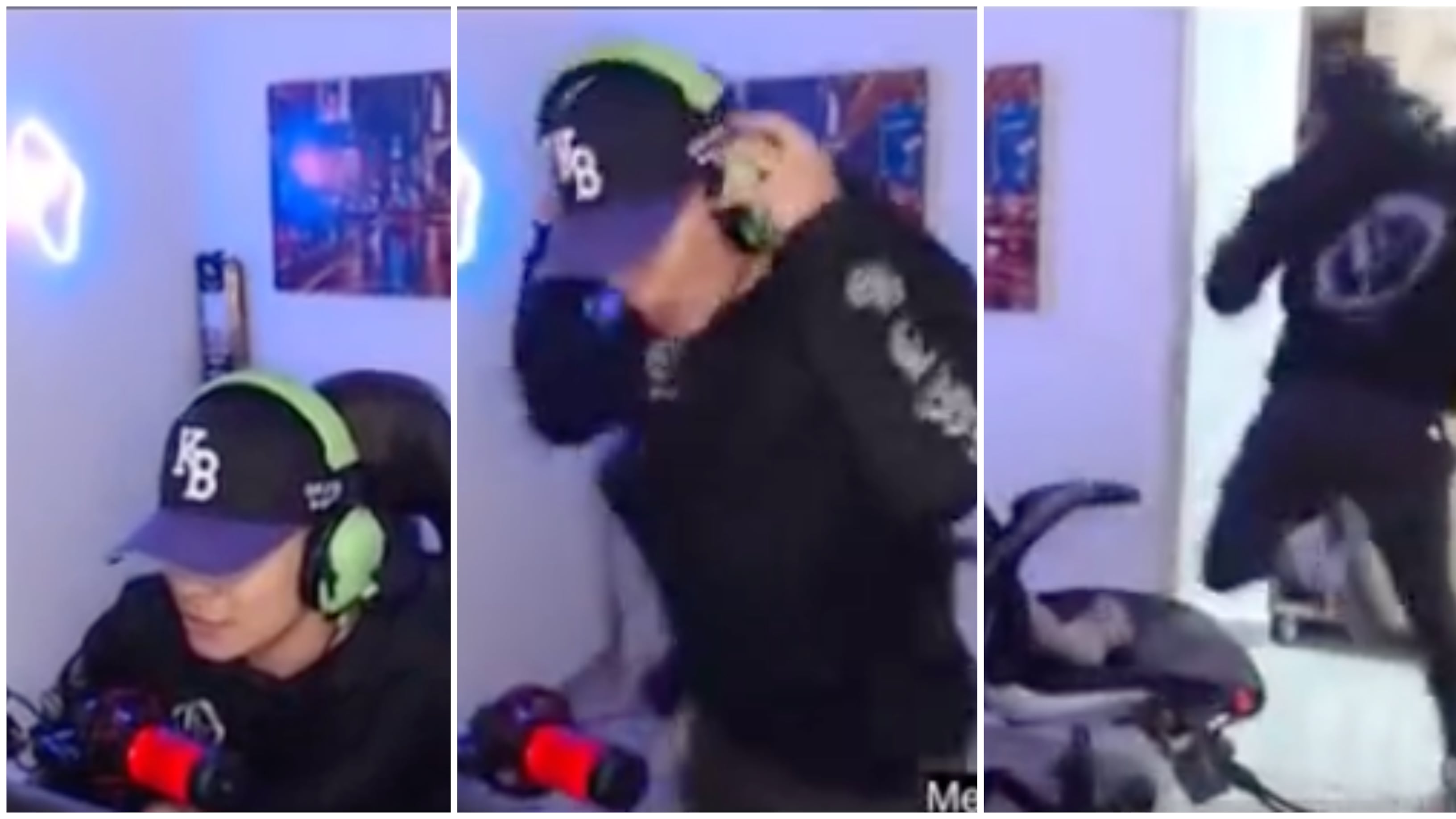 Twitcher sale corriendo por el temblor en Colombia del 10 de marzo