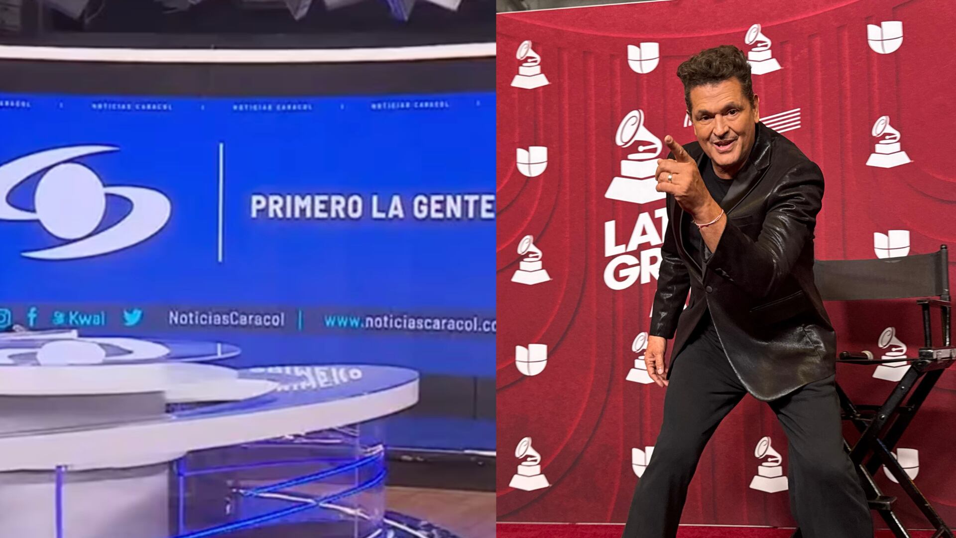 Periodista de Noticias Caracol mostró su emoción por el reconocimiento que recibió Carlos Vives