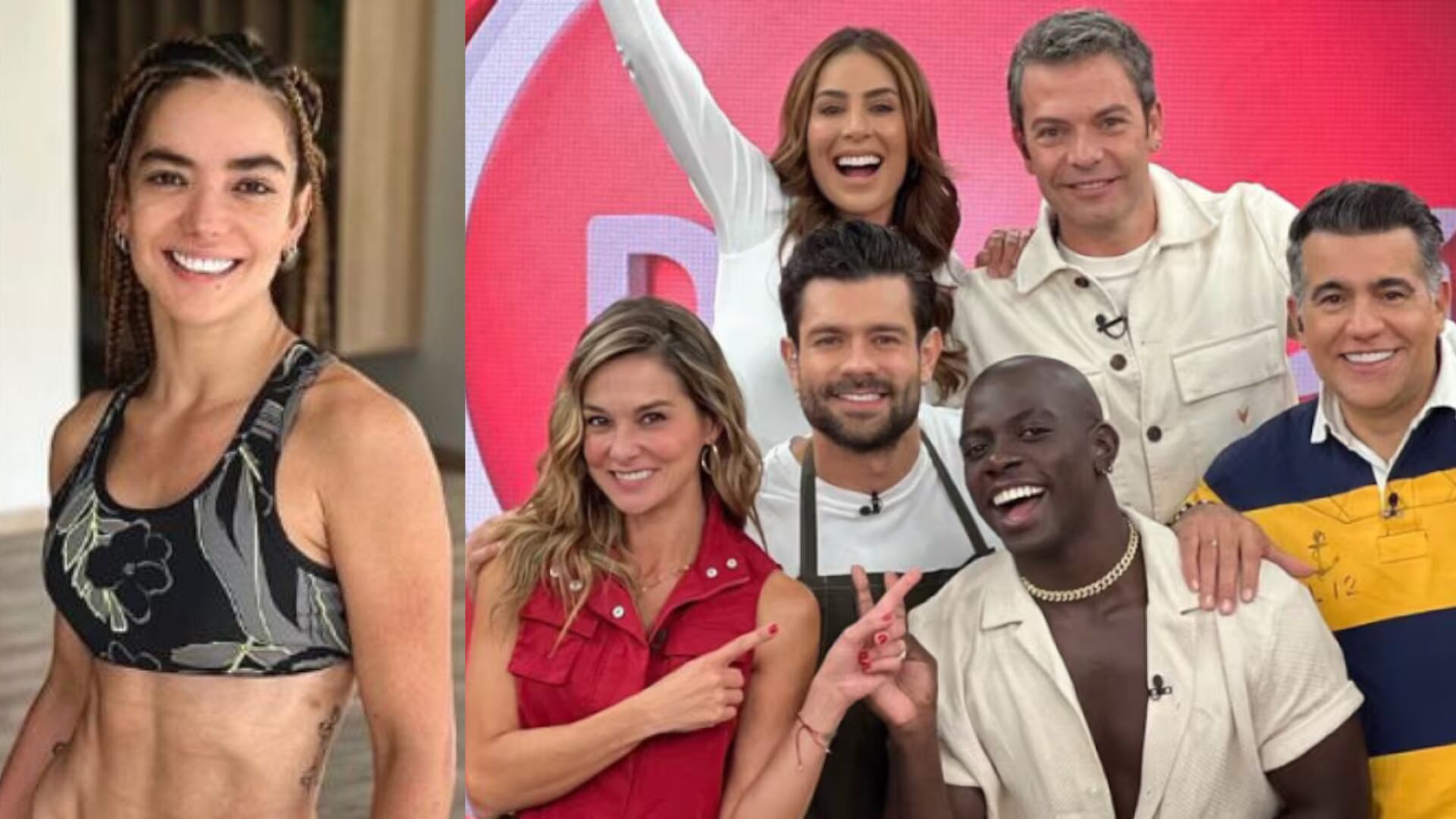 Elianis Garrido le dio 'camello' a presentador de Caracol