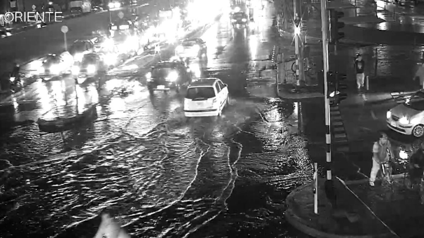 Inundación de Bogotá - Foto: Secretaría de Movilidad