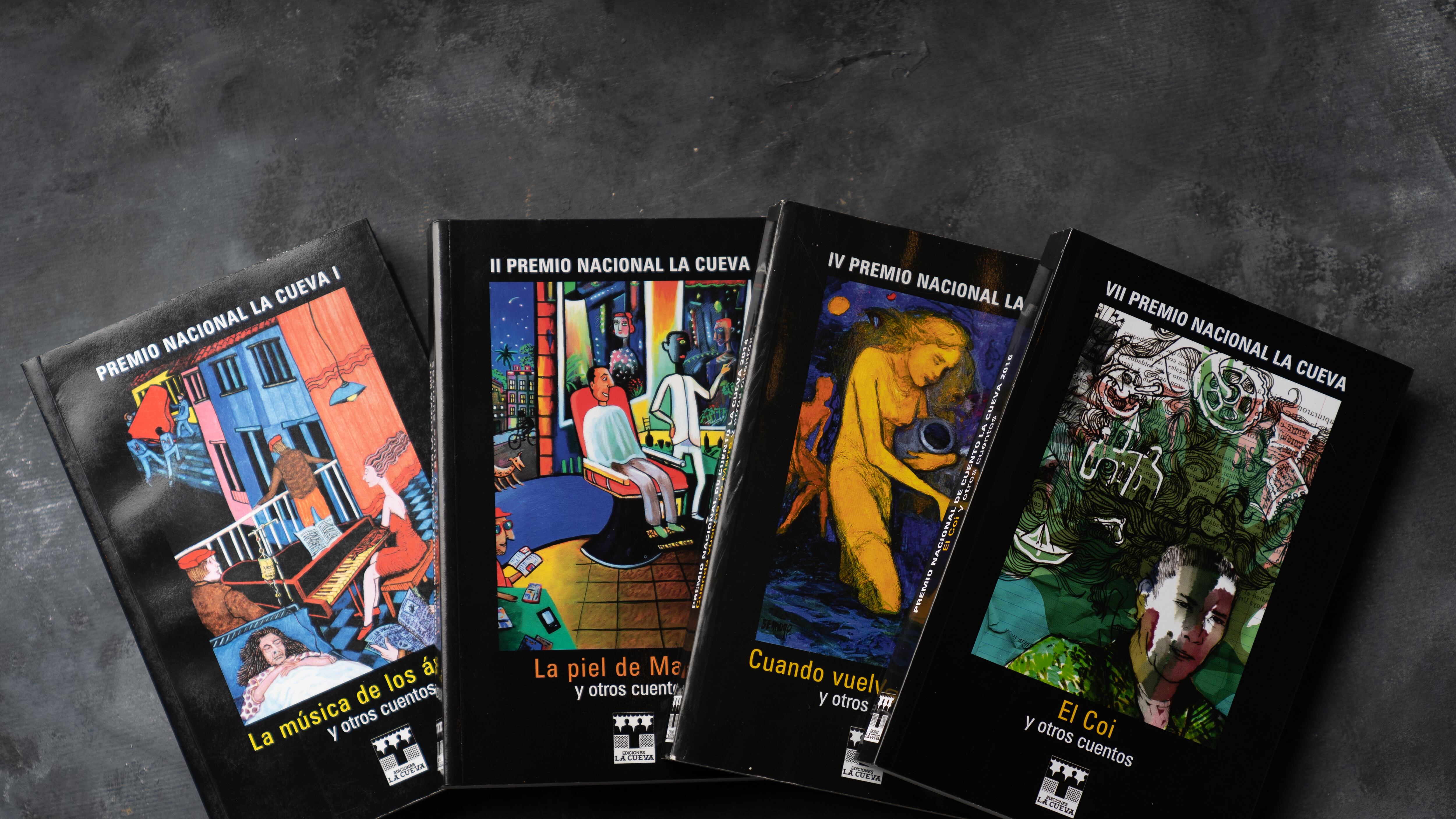 Libros antológicos concurso de cuento La Cueva 2022.