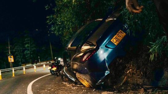Accidente de Porsche en Medellín