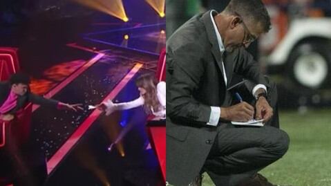 Los entrenadores de La Voz Kids se pasaron papelitos durante la audición de una menor para decidir qué hacer.