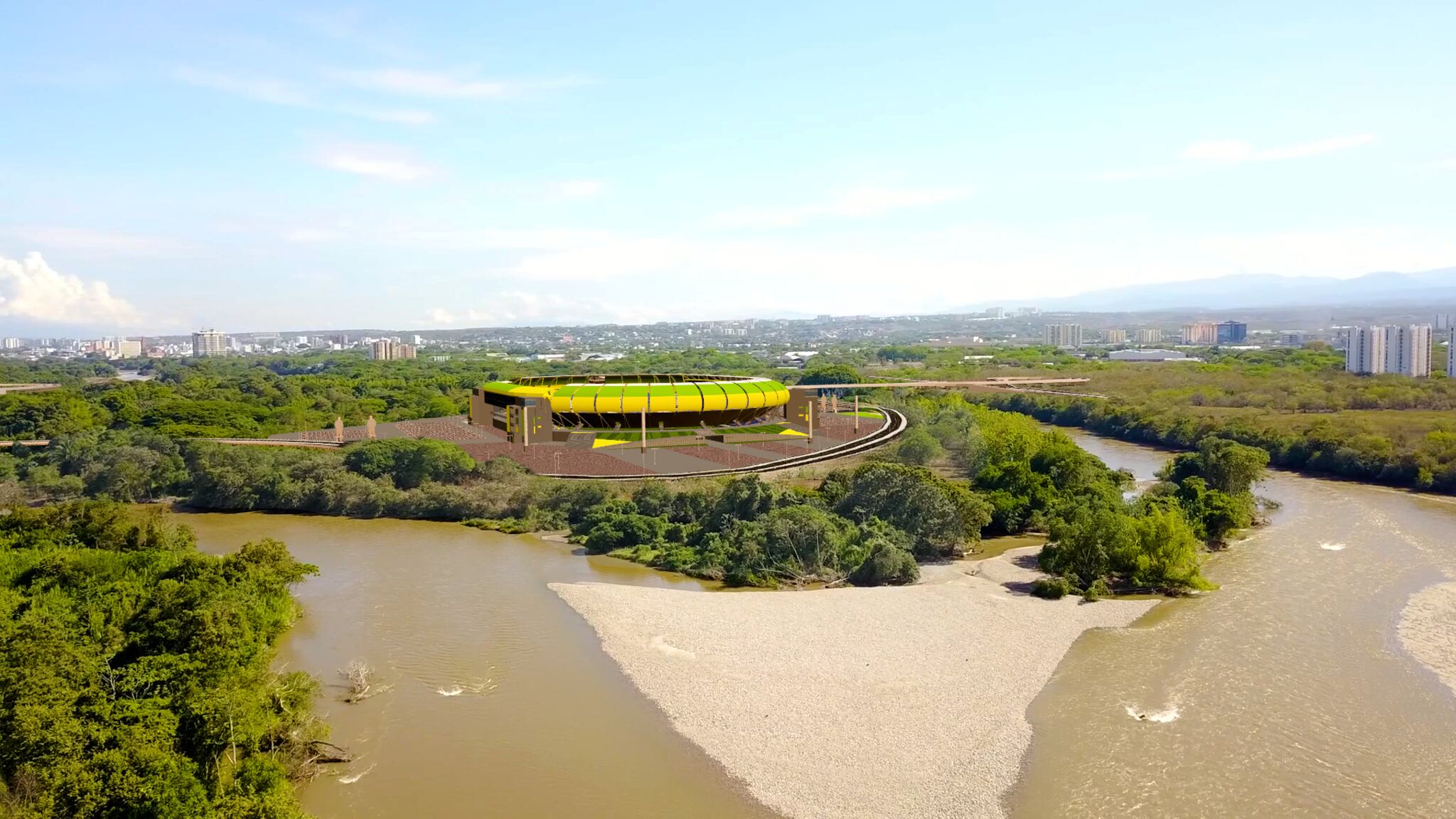 ¿Cuándo dinero costará hacer el nuevo estadio en Neiva y de qué manera se financiará?