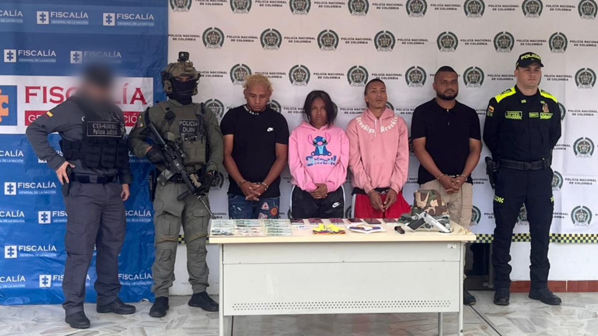 A la cárcel cuatro personas señaladas de pertenecer a las disidencias de las Farc: serían responsables de atentados en el Valle