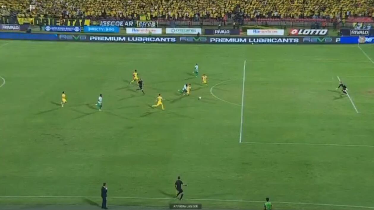 Roja a Bucaramanga - Foto: Captura de Win