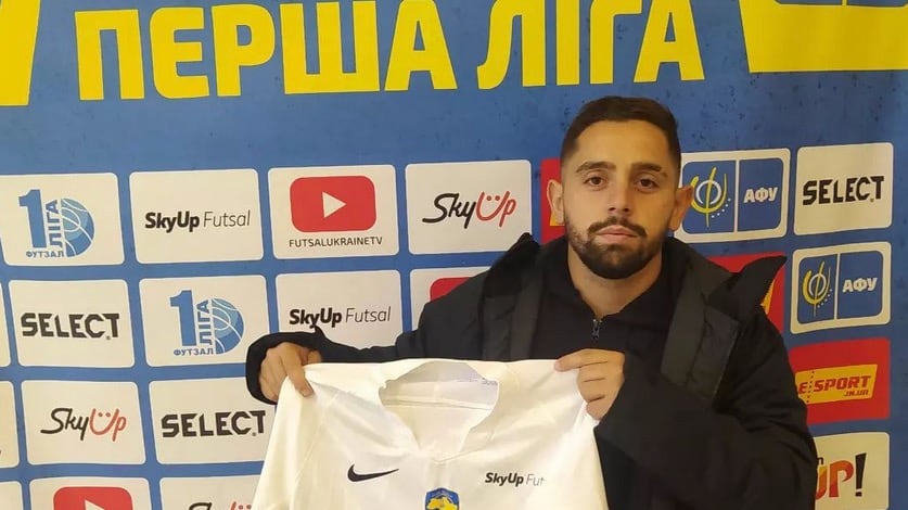 Matheus Ramires jugaba futbol sala con el Skyup de Kiev