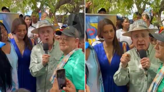 Uribe en campaña en La Guajira