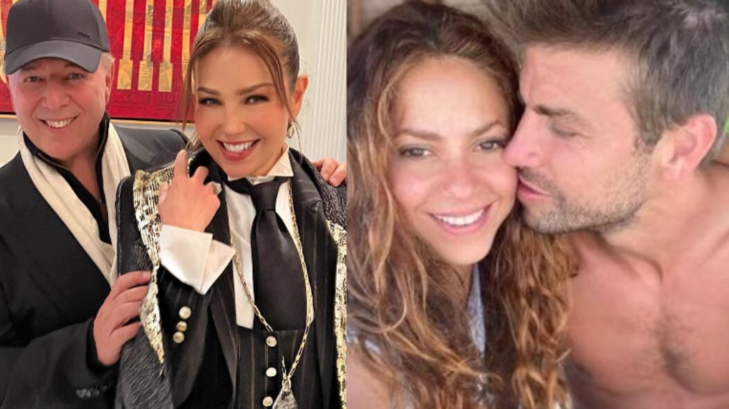 Thalía fue acusada por haberse burlado de Shakira