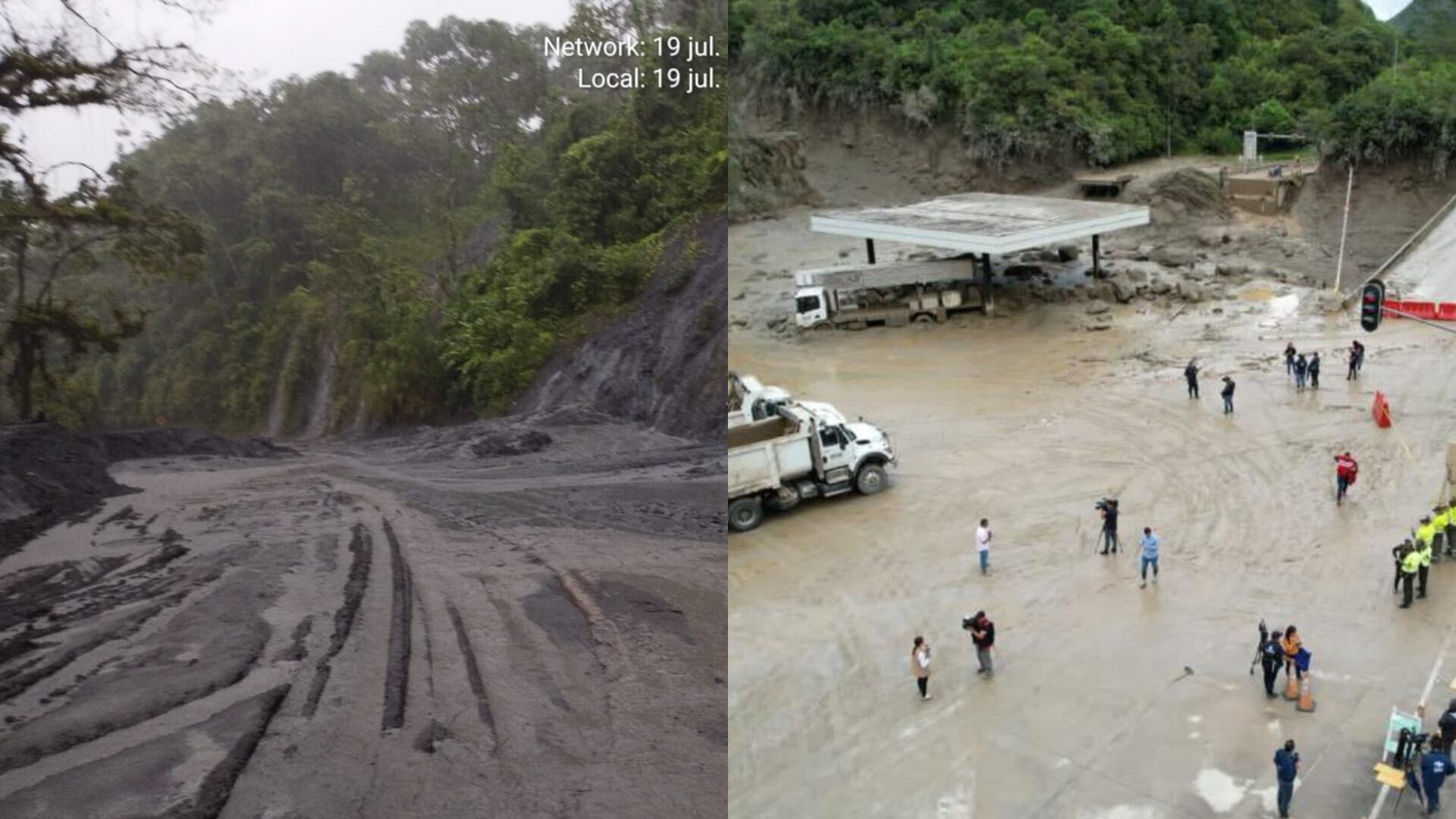 Vía alterna al Llano también fue cerrada por derrumbes, ¿cuáles opciones quedan?