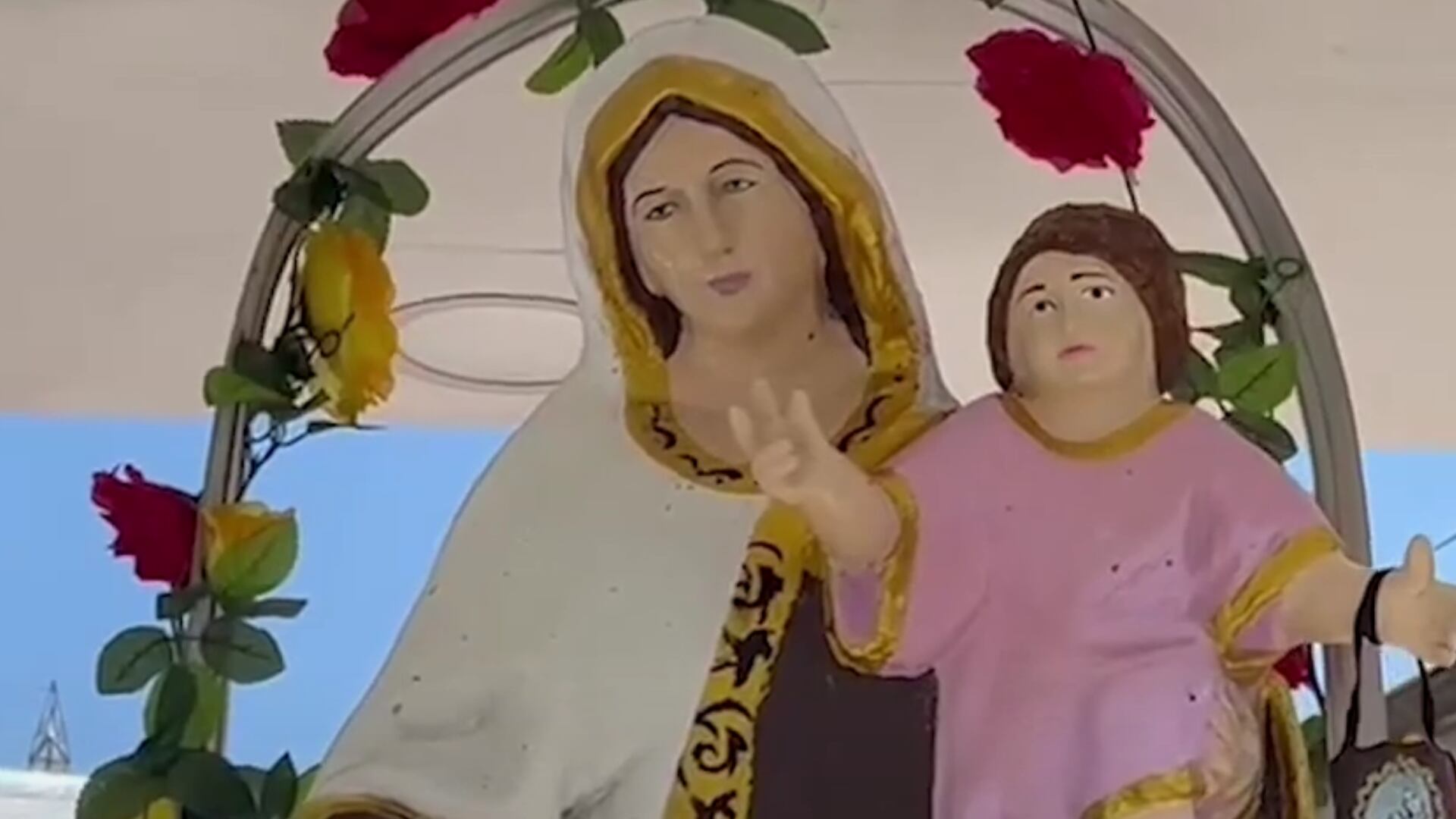 En Soledad Atlántico no dejan en paz a la Virgen del Carmen; otra vez la violentaron