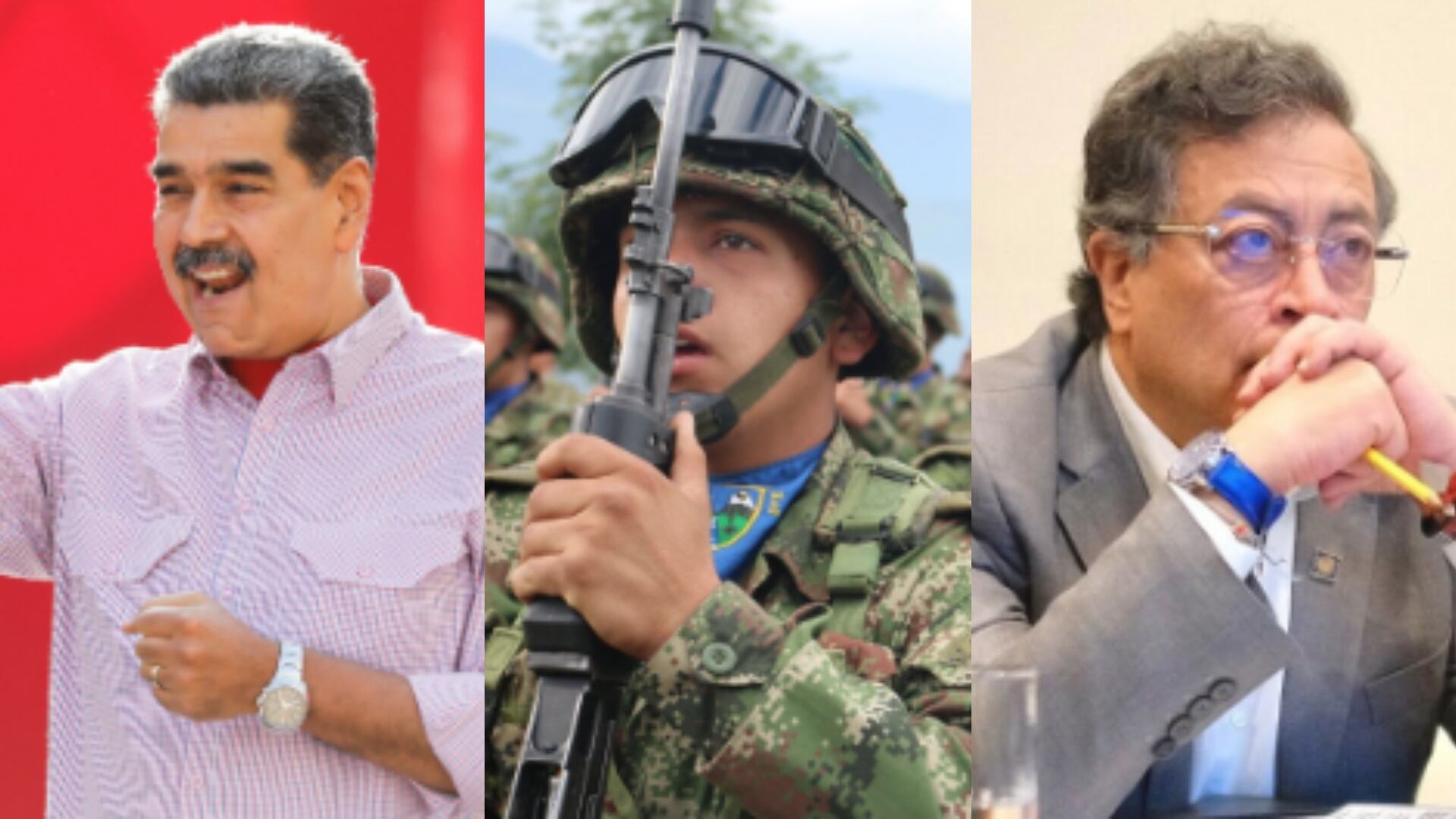 Nicolás Maduro le propone a Petro unir las fuerzas militares de Colombia y Venezuela.