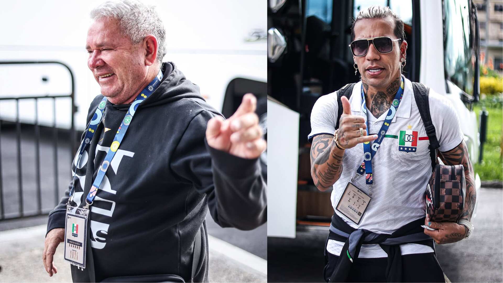 Hernán Darío 'El Arriero' Herrera y Dayro Moreno pasaron por las manos de The Suso's Show