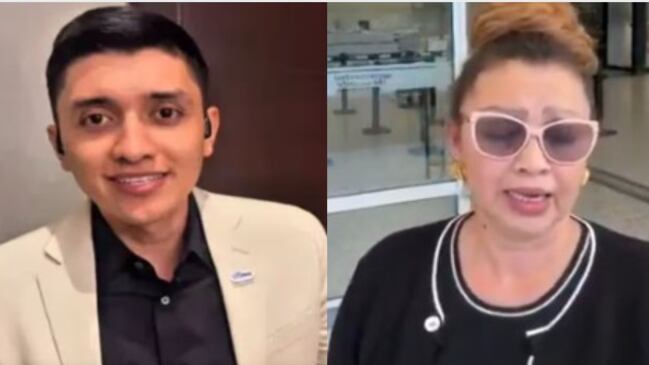 Foto angustioso llamado de madre de hincha apuñalado 10 veces en partido en Barranquilla de Junior contra Bucaramanga.