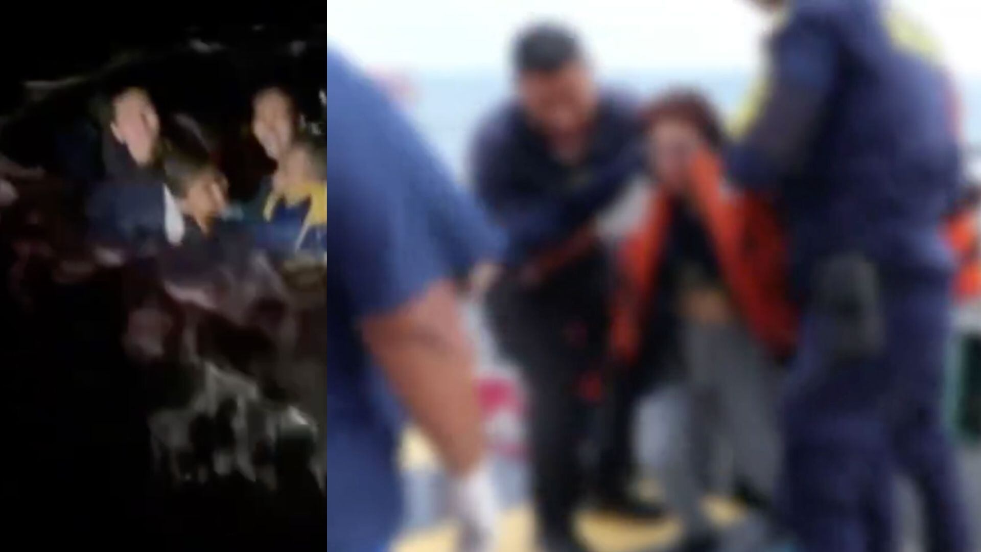 Migrantes en naufragio en San Andrés