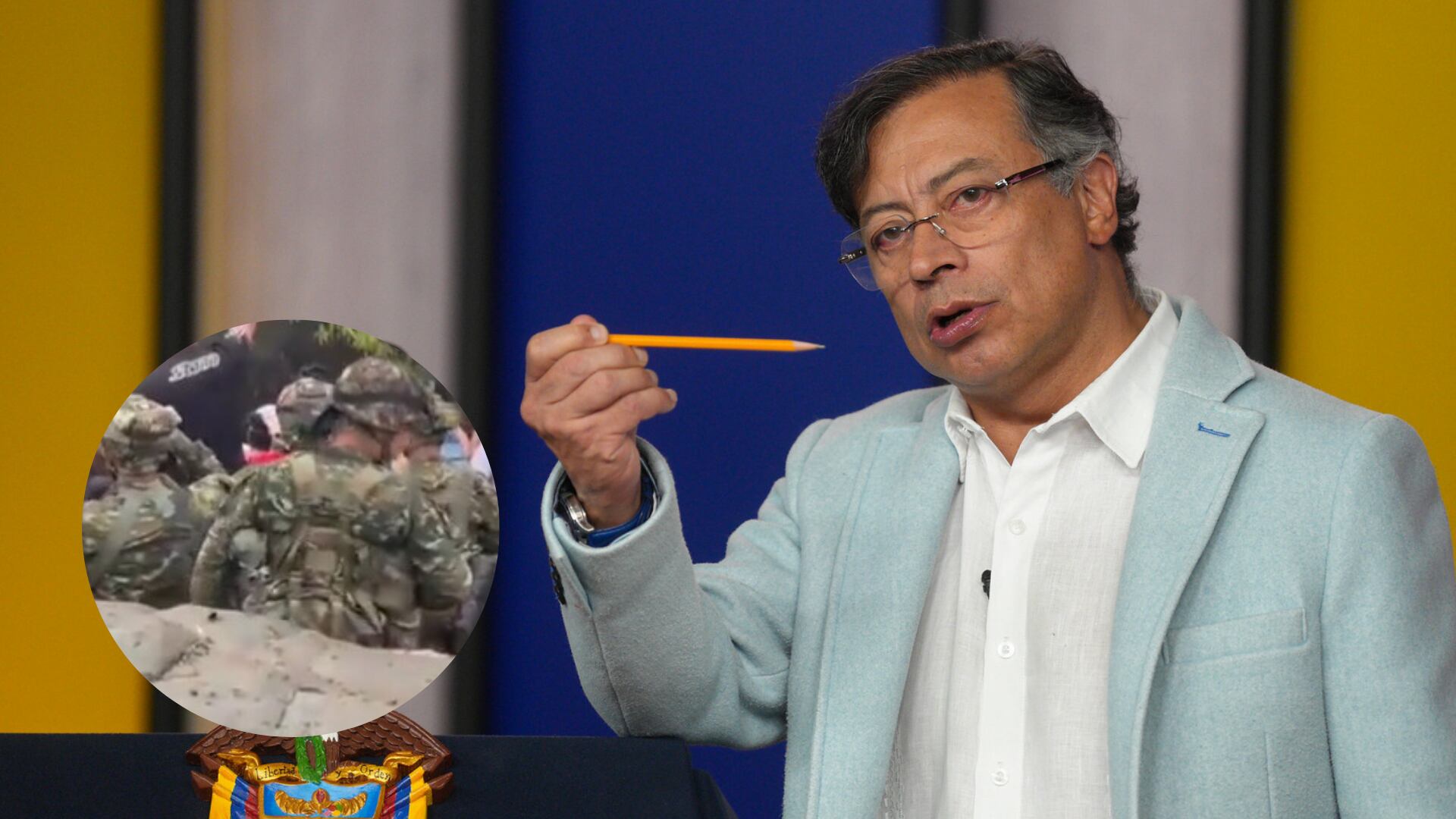 Militares secuestrados en El Tambo