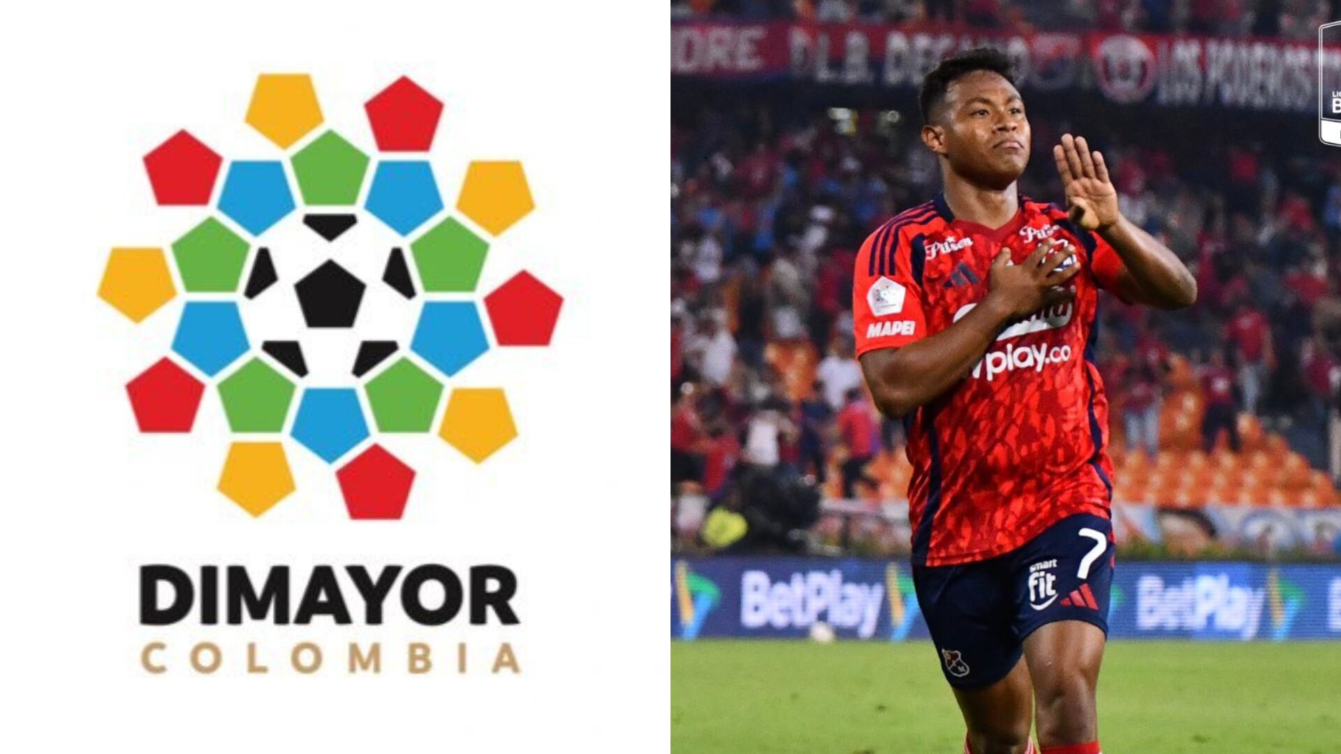 Dimayor y Medellín - Fotos: Redes sociales del ente y de la Liga BetPlay