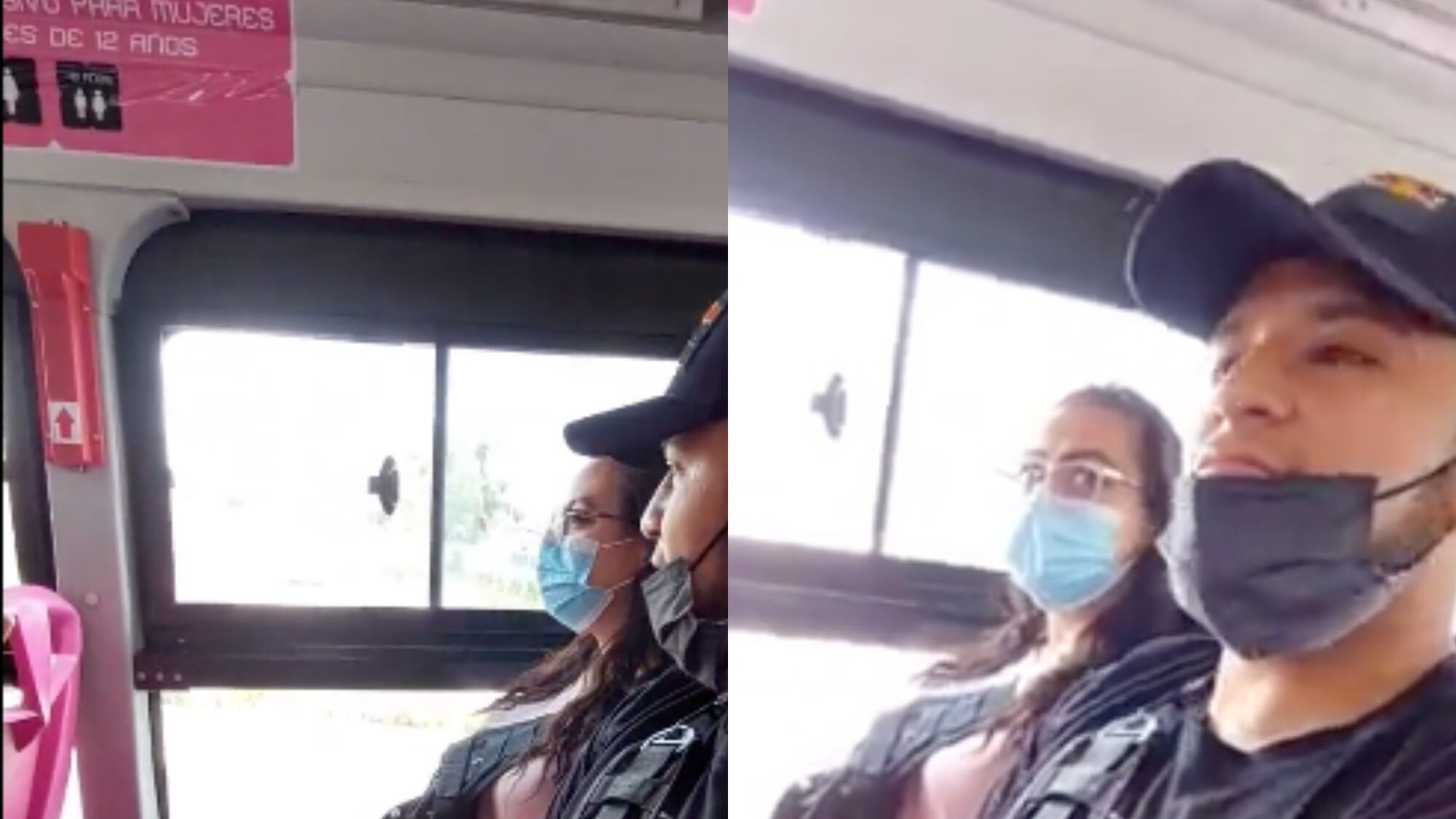 Hombre invadió zona exclusiva de mujeres en transporte público