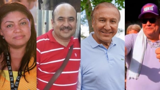 Algunos de los candidatos cuyas candidaturas están siendo indagadas según la Procuraduría.