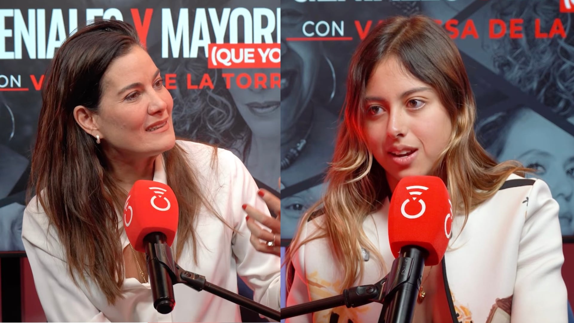 Vanessa De la Torre y Antonella Petro