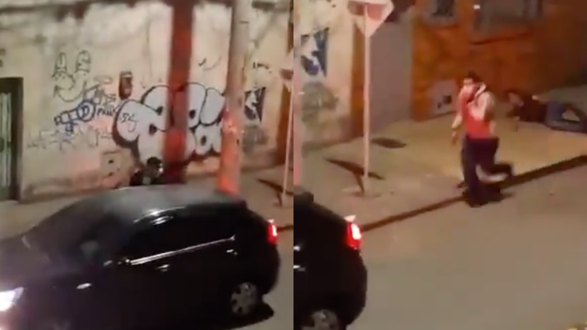 Violento robo a pareja en Puente Aranda.