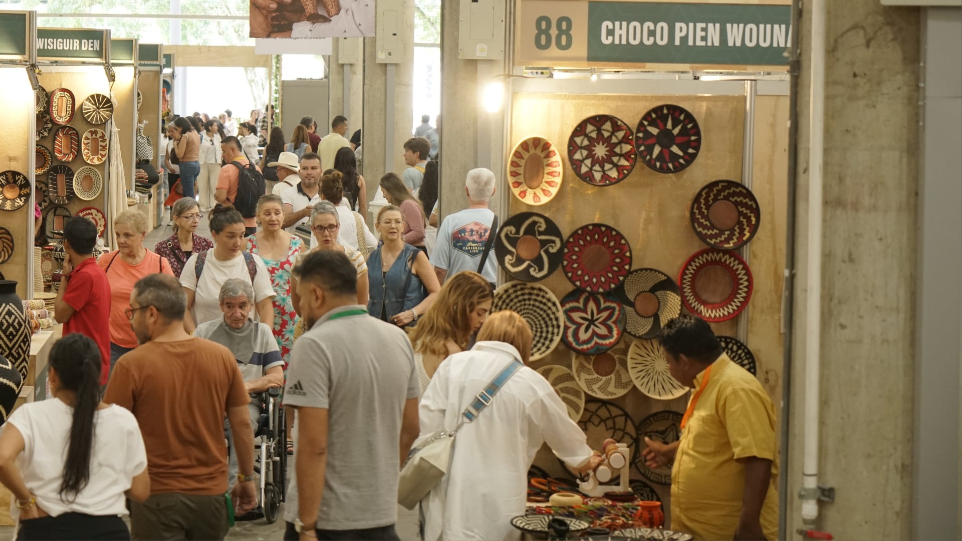 Feria de artesanías en Medellín