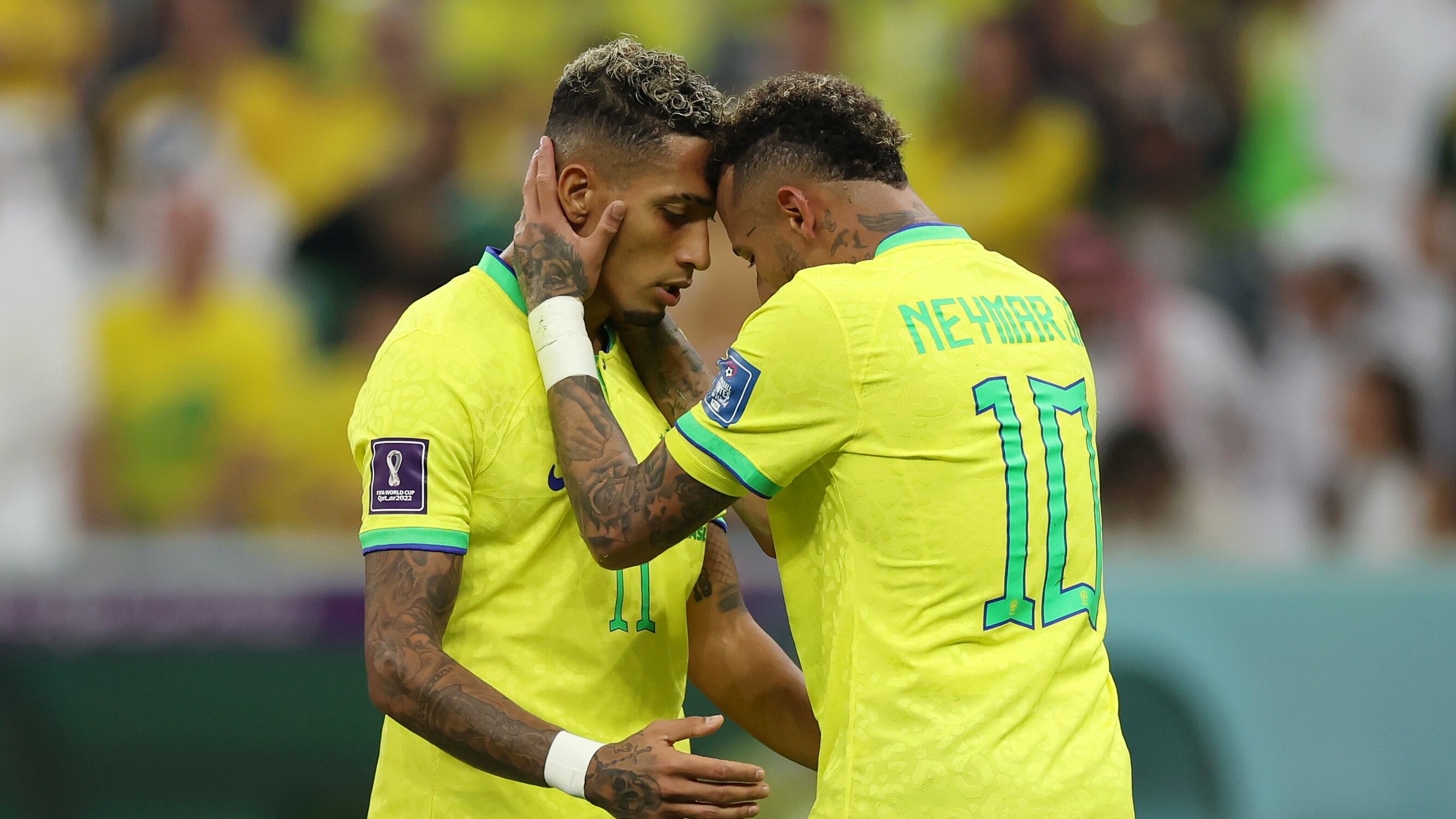 Raphinha y Neymar