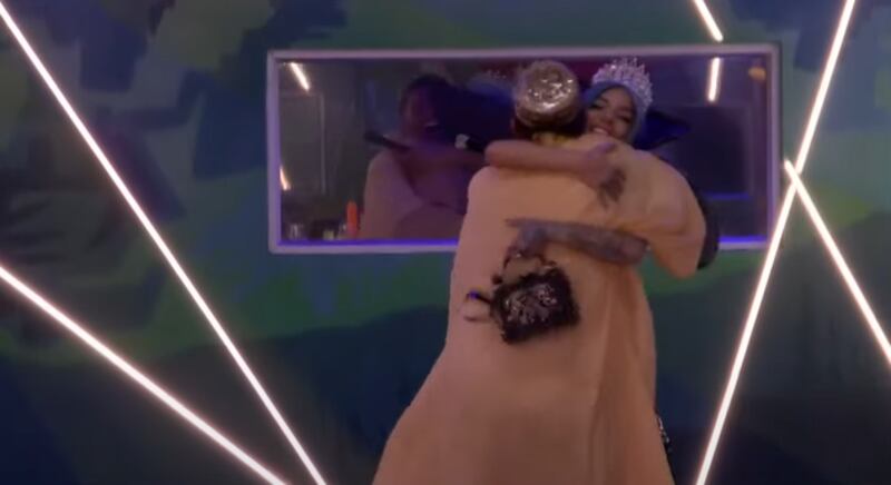 Emiro Navarro y Melissa Gate en 'La casa de los famosos Colombia'