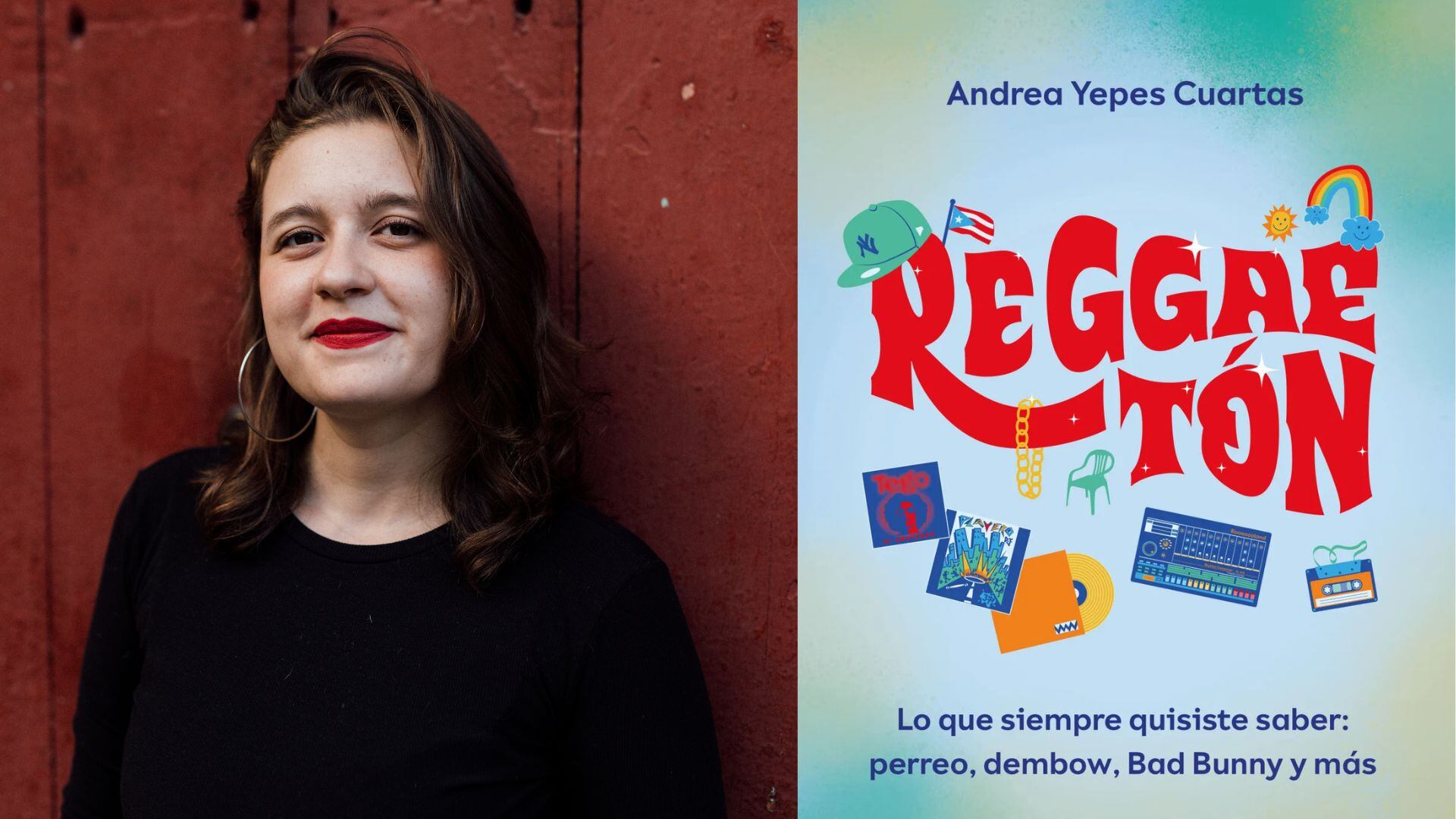 Andrea Yepes y su libro Reggaeton