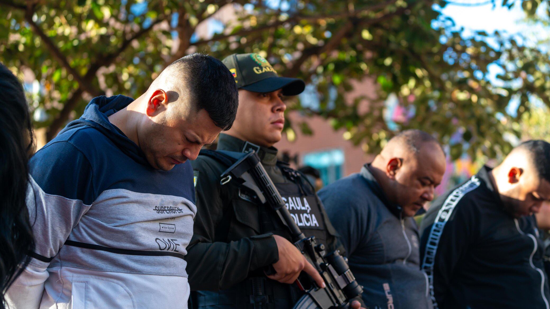 Captura de la banda 'La 57' y su cabecilla alias 'El Costeño'.