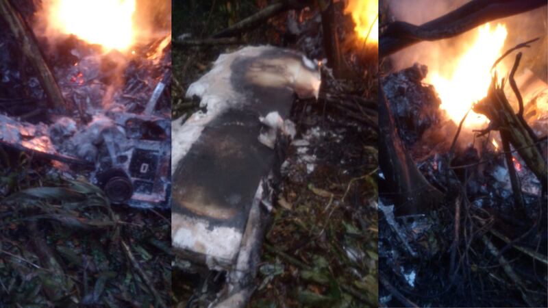 Avioneta de la Registraduría accidentada en Vaupés.