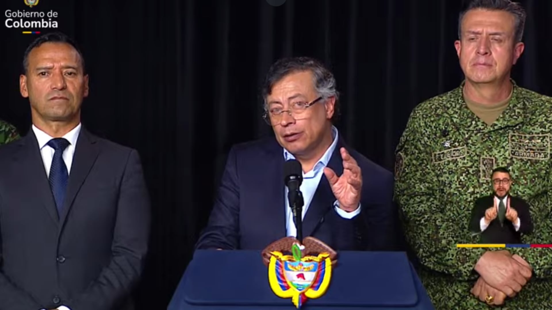 Petro explicó por qué no suspenderá los bombardeos a pesar del fallecimiento de los menores