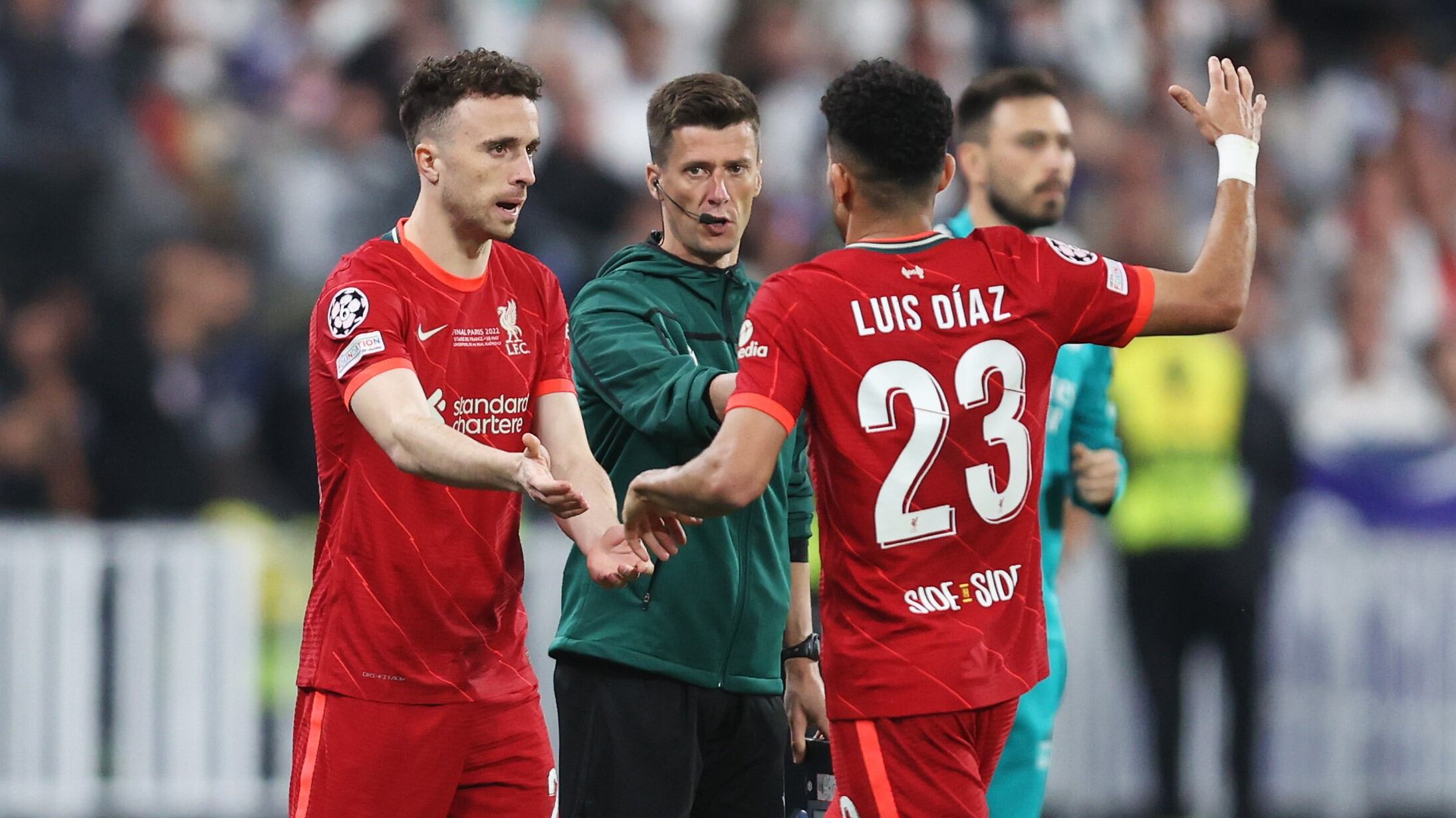 Luis Díaz y Diogo jota