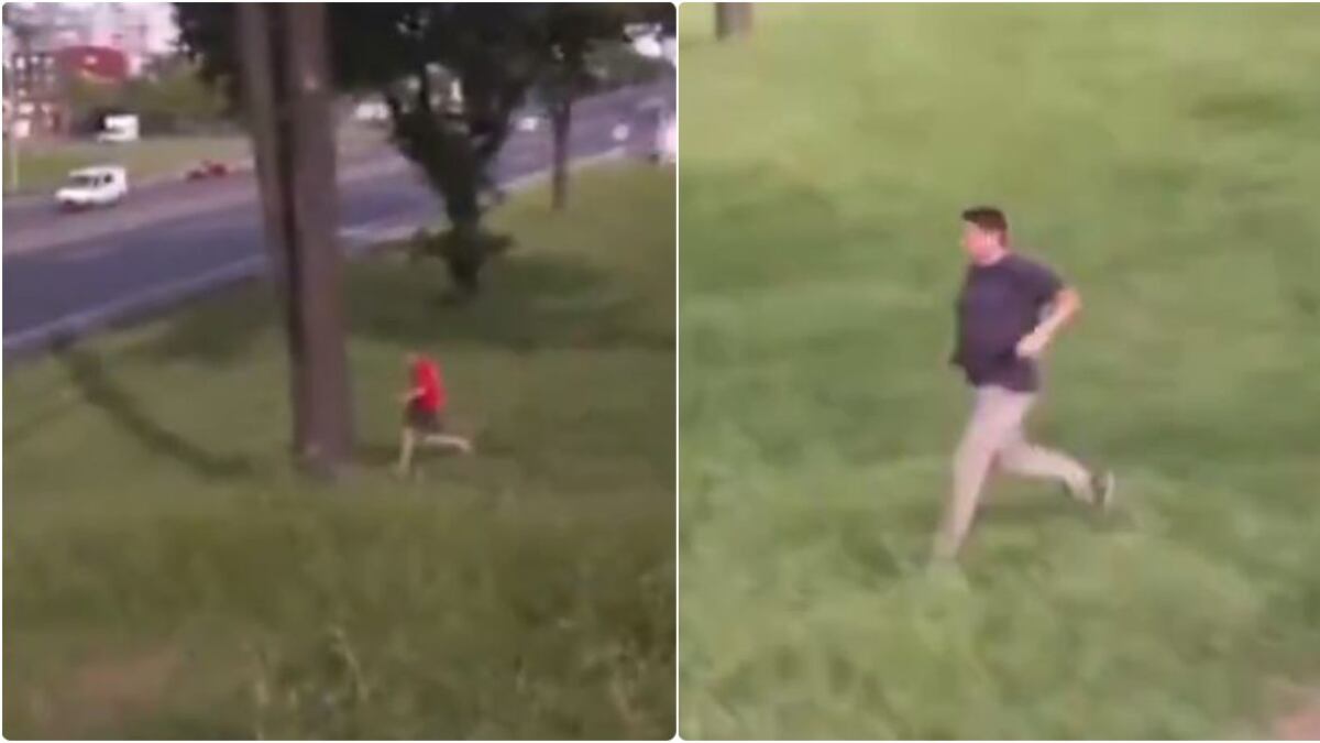 Noticiero captó en vivo un robo, la persecución y la recuperación de lo hurtado