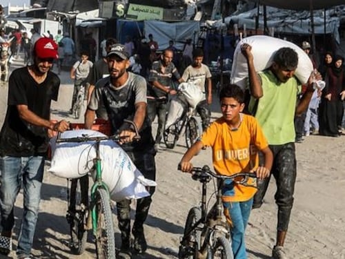 Activan plan en Israel para que ingrese comida a las zonas de mayor riesgo: Miles de personas mueren de hambre en la Franja de Gaza