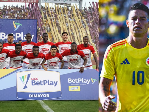 Desde Bogotá, James Rodríguez habló con un ‘viejo conocido’ de Santa Fe y se mandó tremendo ‘piropo’