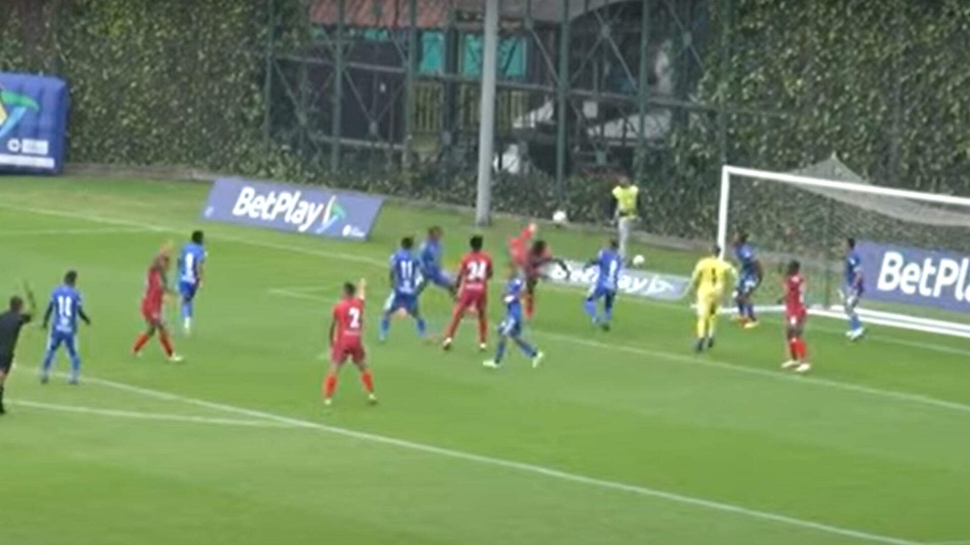 Gol de taco de Alejandro Mejía con Tigres en el Torneo Betplay