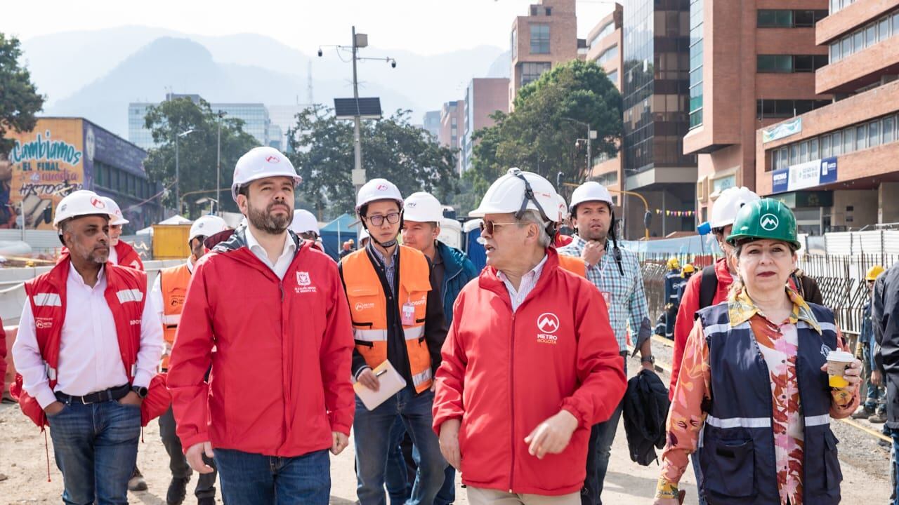 Recorrido Alcalde Mayor, Carlos Fernando Galán - Metro Línea 1 S.A.S. Intercambiador Vial Calle 72. (Alcaldía de Bogotá)