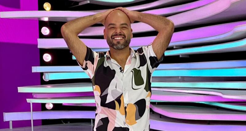 Carlos Vargas, presentador de 'La Red', mostró en redes quién es el que le gasta el almuerzo.