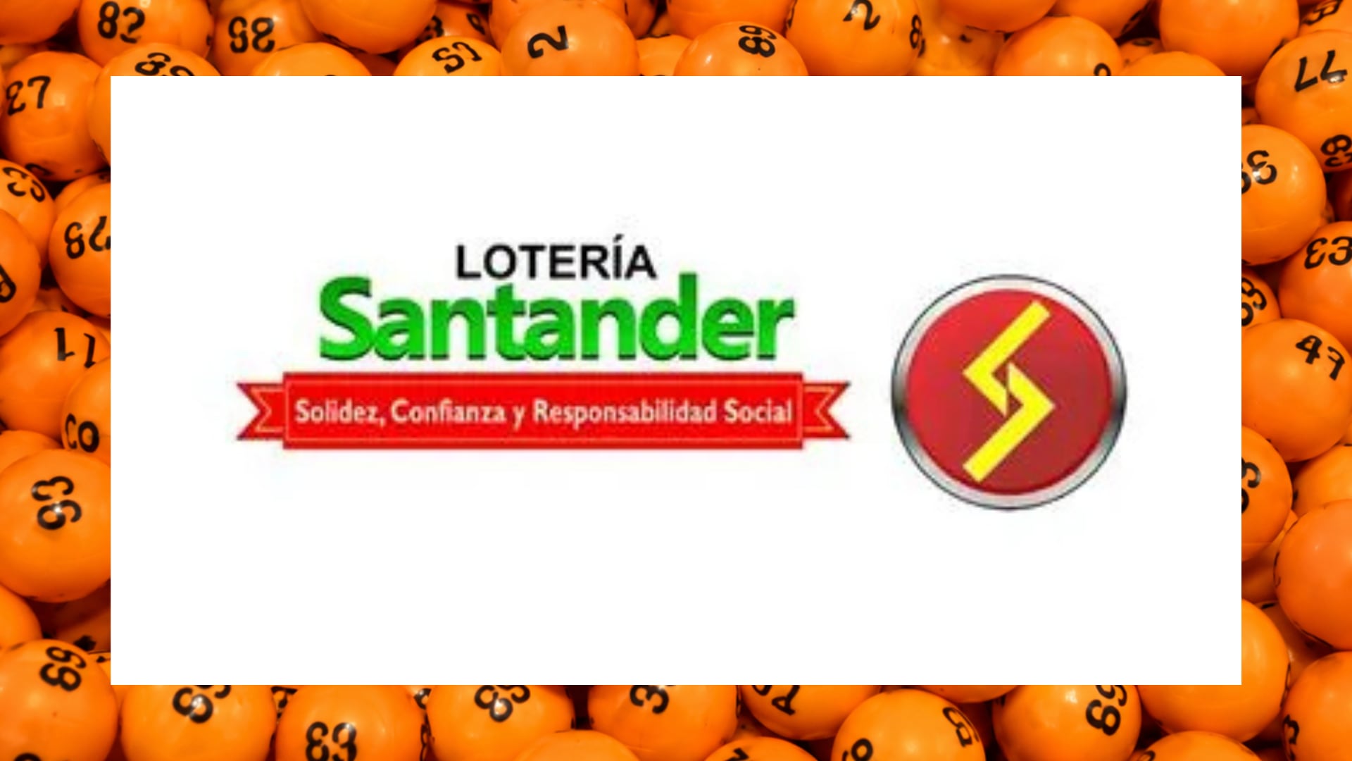 Lotería de Santander - Fotos: Logo oficial de la lotería y balotas generadas con IA