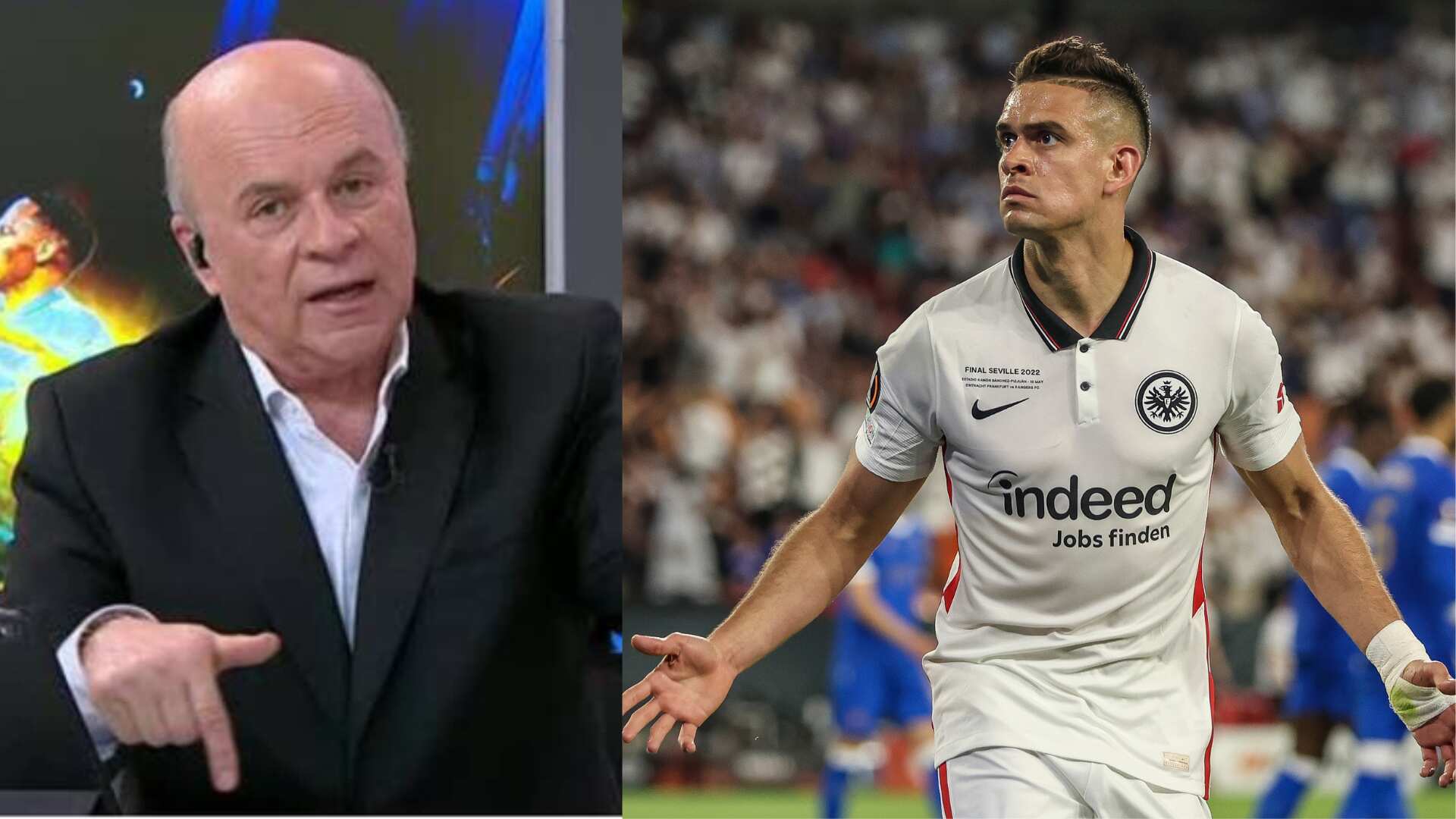 Carlos Antonio Vélez y Rafael Santos Borré