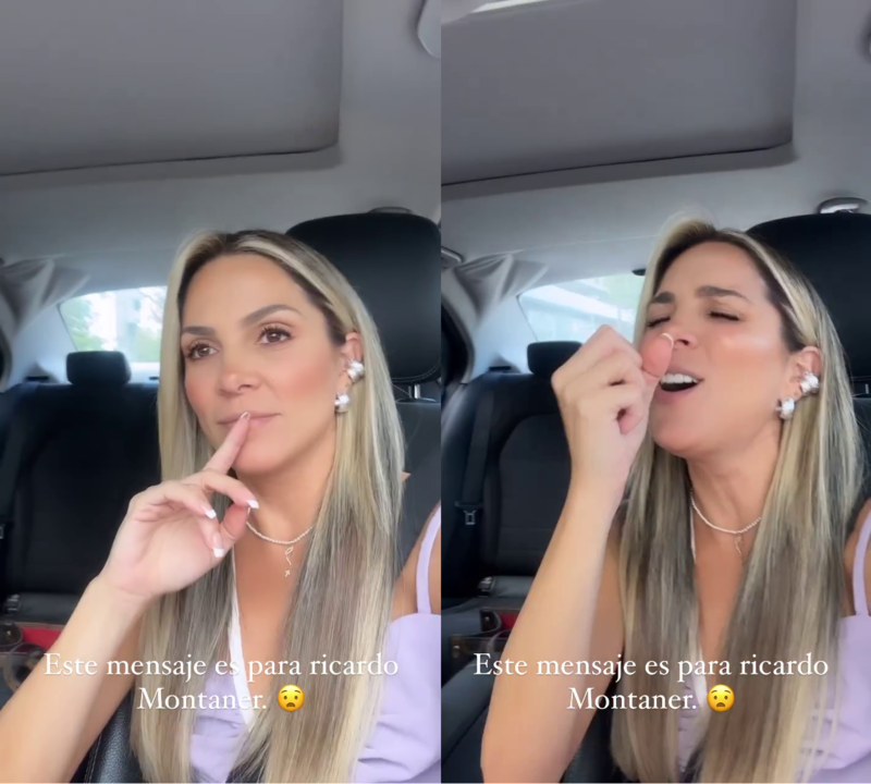 Mabel Cartagena se burló de Ricardo Montaner con una incómoda canción