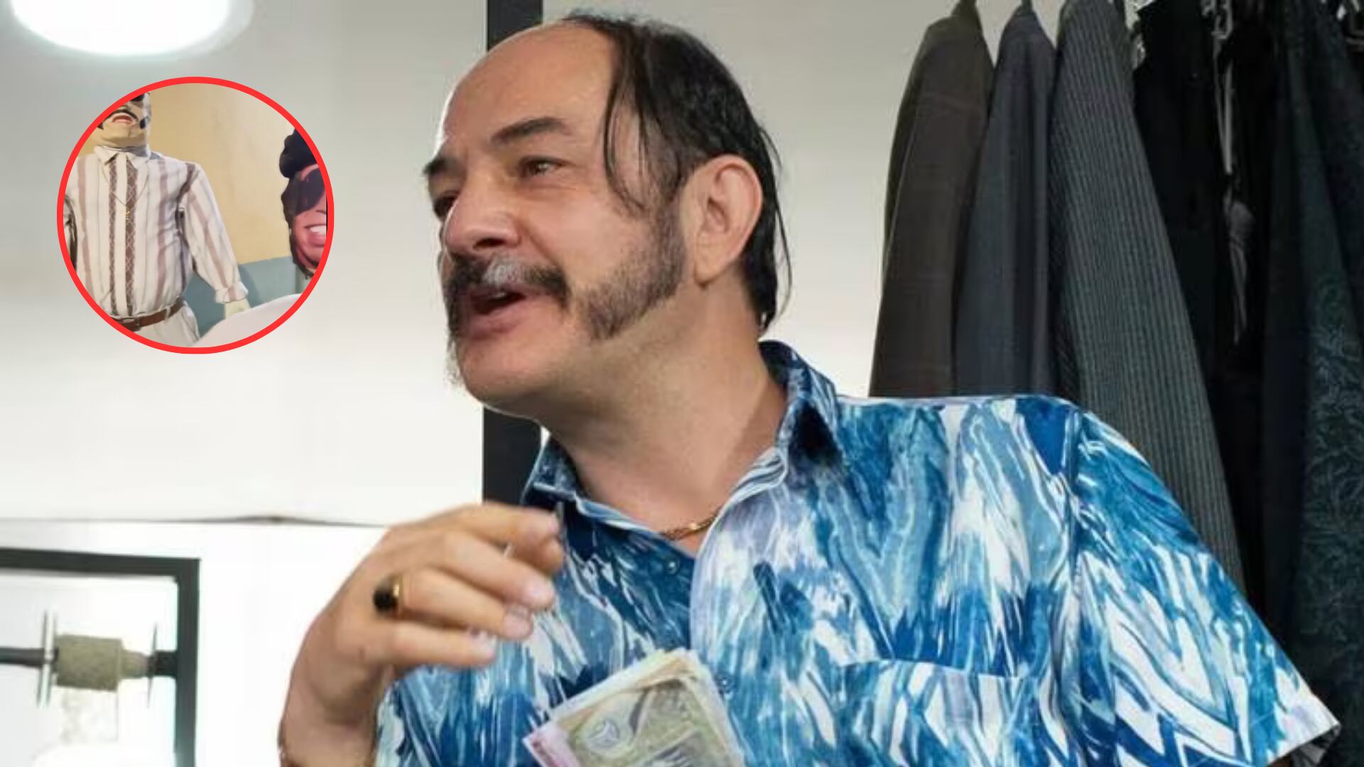 Fans de ‘Rigo’, nóvela de RCN, le hicieron gracioso muñeco de ‘año viejo’ a Evaristo y al ‘Toro’; ¿Cómo les quedó?