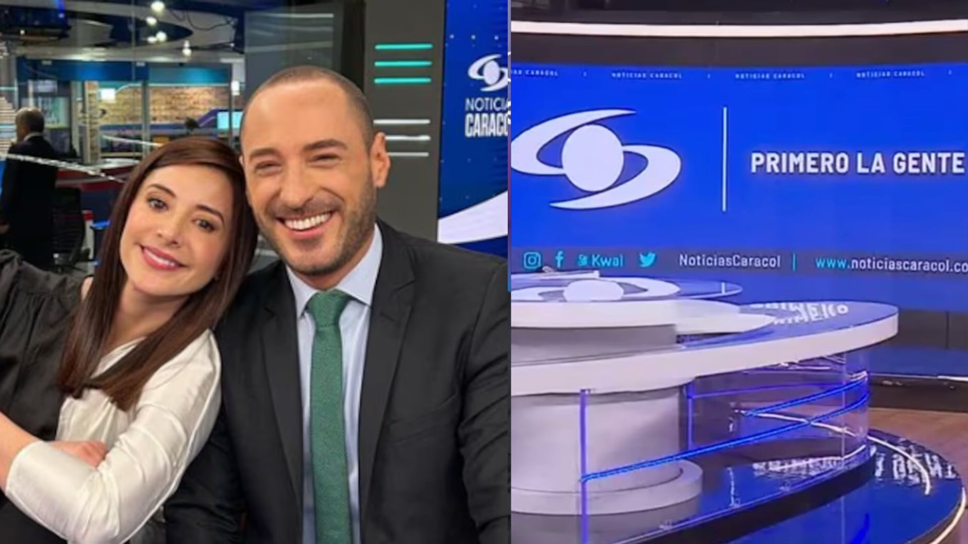 Presentadores de Noticias Caracol.