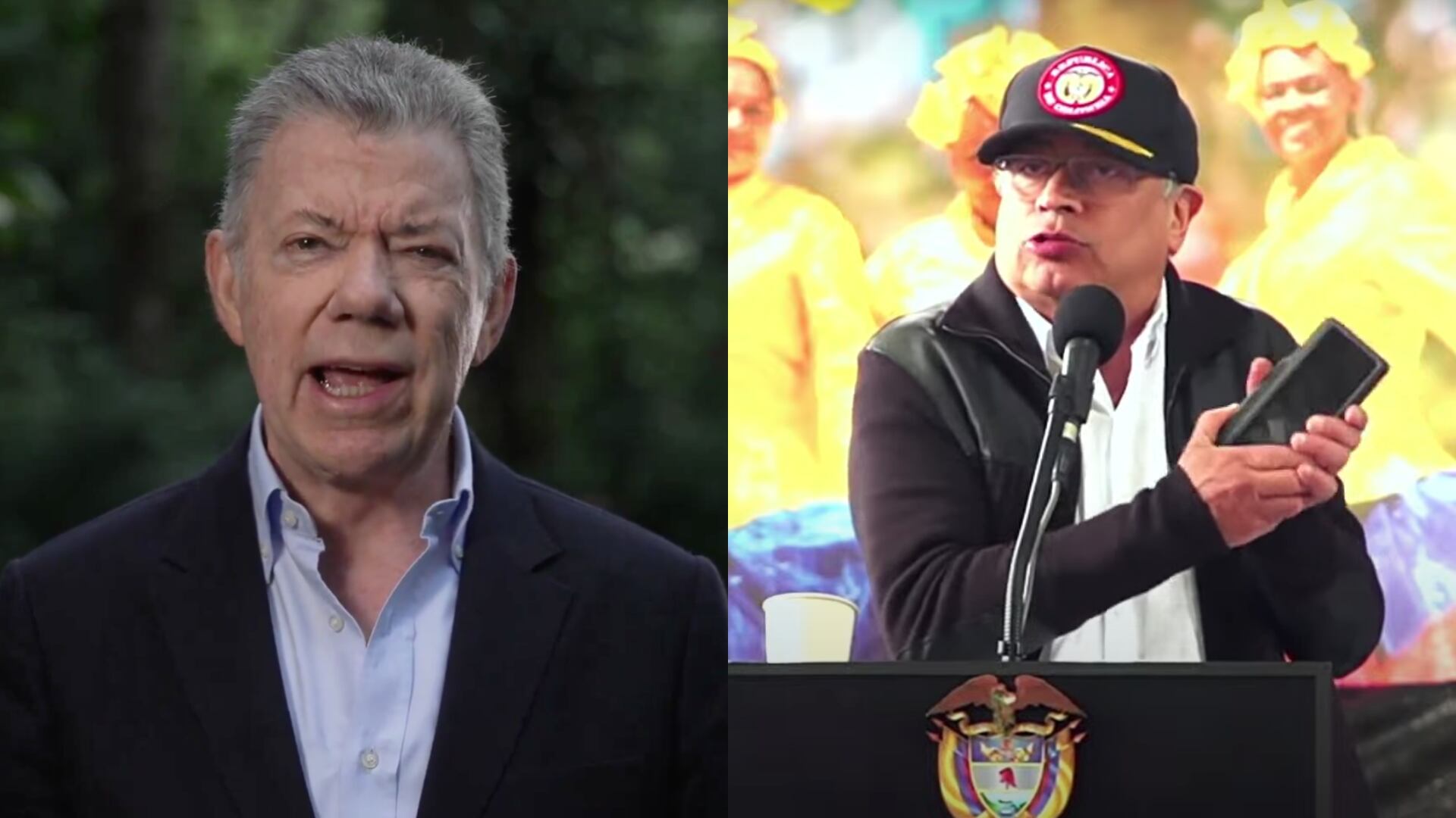 Santos le responde a Petro